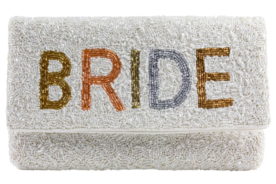 capelli-new-york-bride-damen-clutch-wei-mit-perlen image 1