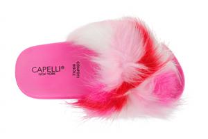 capelli-new-york-girls-slide-m-dchen-pantoletten-bunt-kunstfell image 4