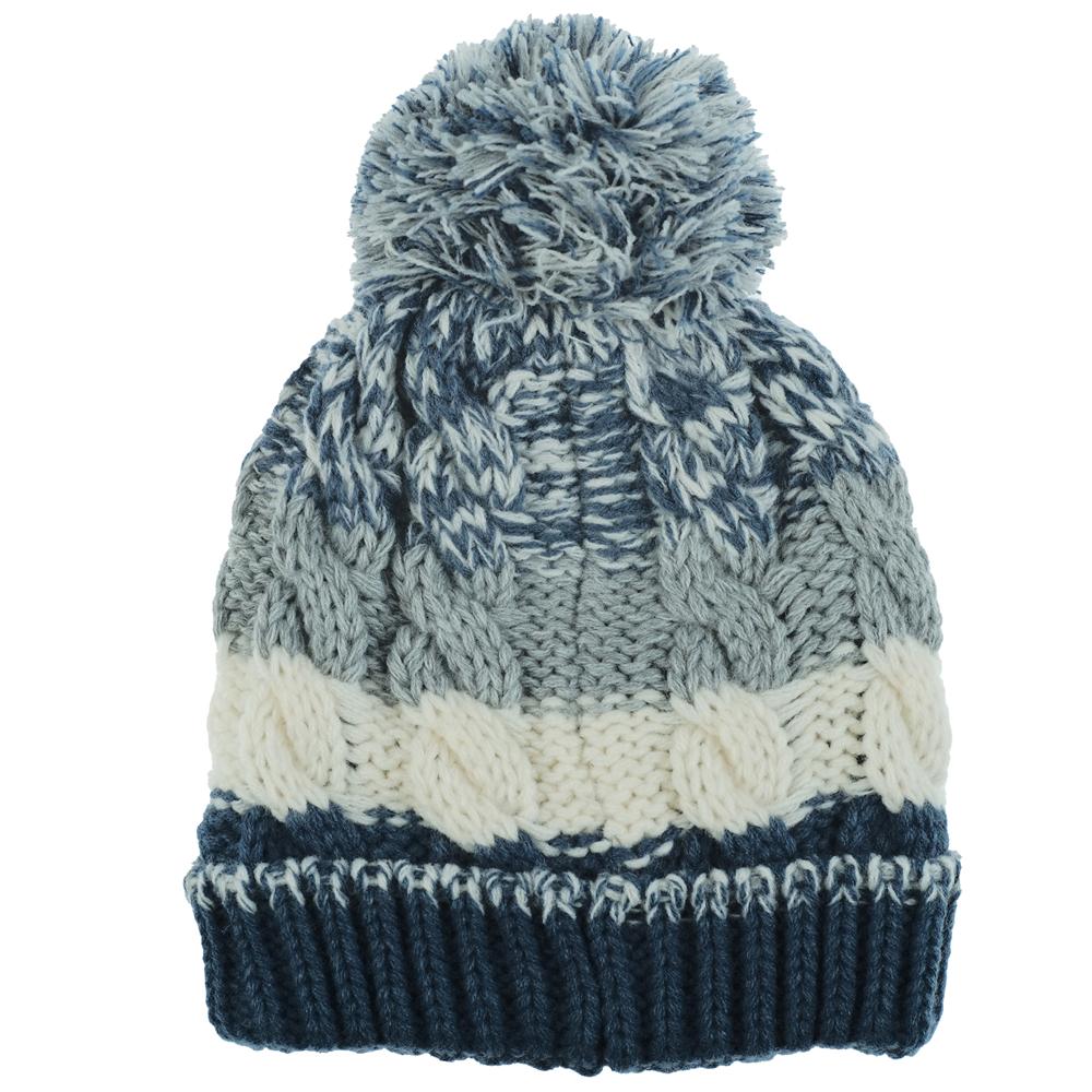 capelli-new-york-toddler-beanie-m-tze-handschuhe-set-blau-2tlg image 2