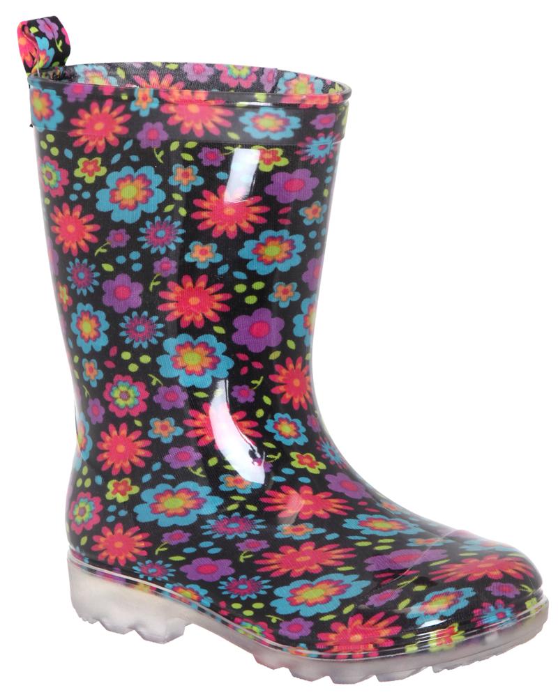 capelli-new-york-girls-floral-jelly-gummistiefel-regenstiefel image 1
