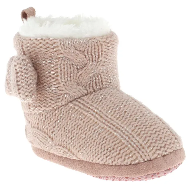 capelli-new-york-infant-boots-metallic-strick-1-0-6m-schleife image 1