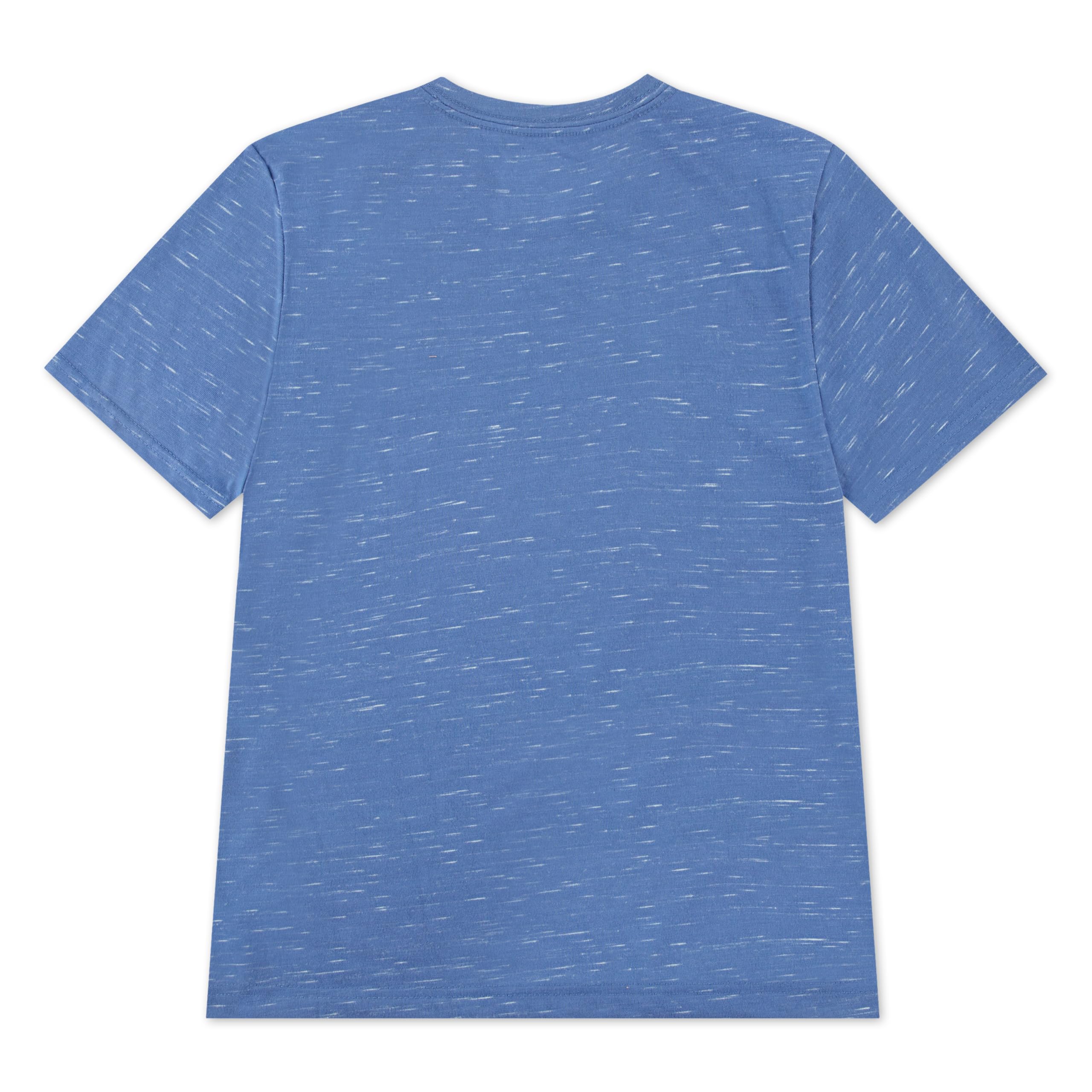 hurley-88240-t-shirt-jungen-blau-cloud-slub-kurzarm image 2