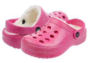 capelli-new-york-girls-clogs-glitzer-clogs-gef-ttert-mit-riemen image 2