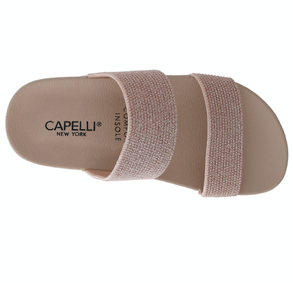 capelli-new-york-girls-blush-glitter-sandale-doppelriemen image 4