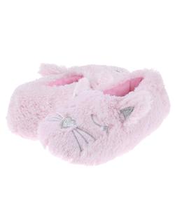 capelli-new-york-pink-cat-moccasin-hausschuhe-m-dchen-pl-sch image 2