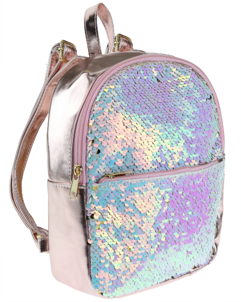 capelli-new-york-girls-bags-mini-rucksack-pailletten-gold image 2