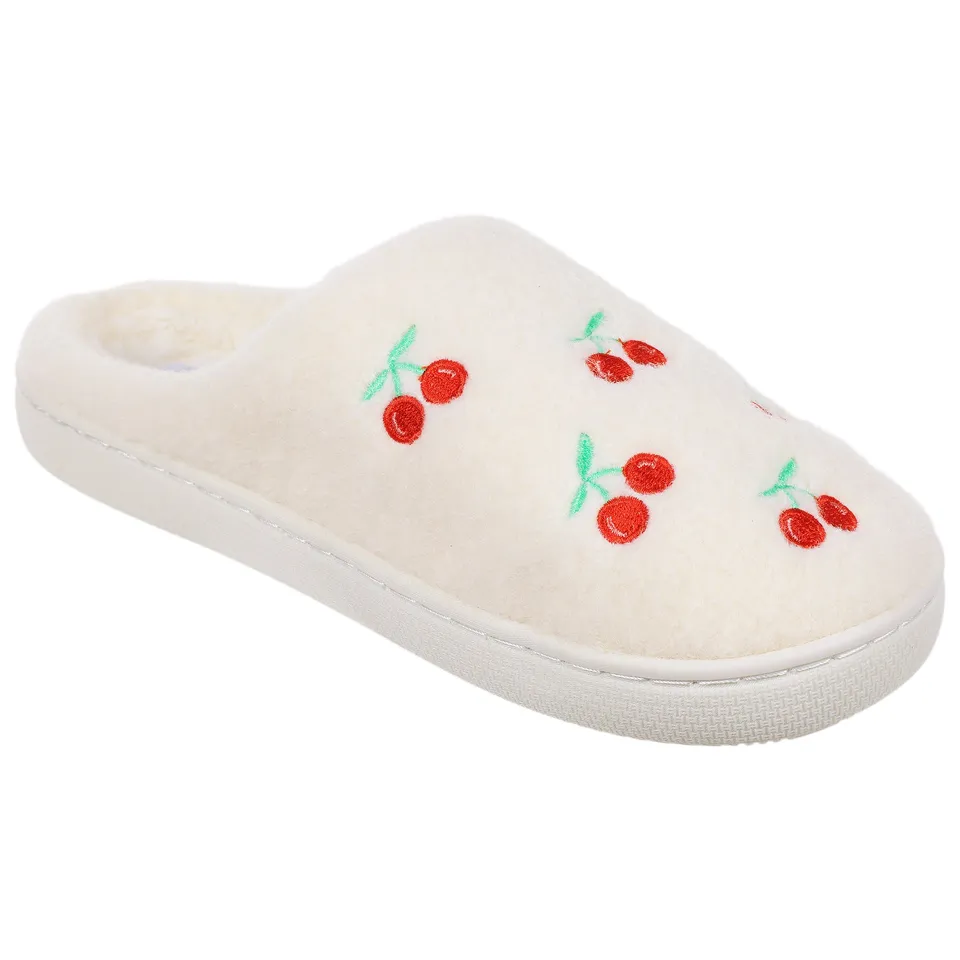 capelli-new-york-kirschen-berber-hausschuhe-damen-scuff image 1