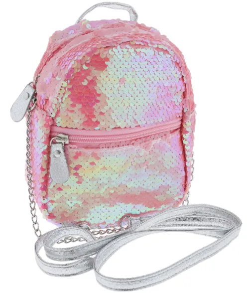 capelli-new-york-reversible-sequin-mini-rucksack-m-dchen-pailletten image 1