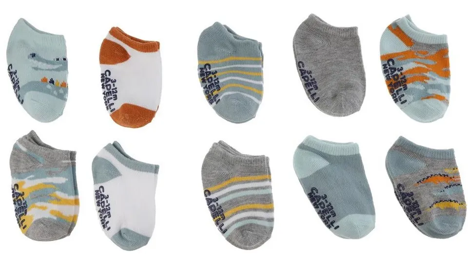 capelli-new-york-infant-socken-10er-pack-no-show-mit-noppen image 1