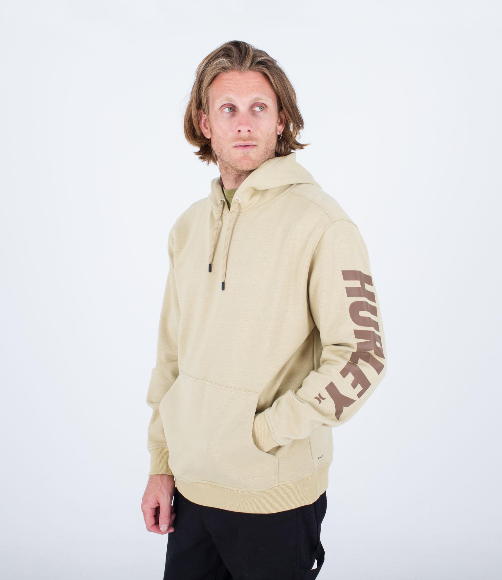 hurley-acadia-heat-fleece-hoodie-creme-xl image 3