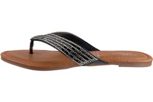 capelli-new-york-flip-flops-zehentrenner-kunstleder-strass-damen image 3
