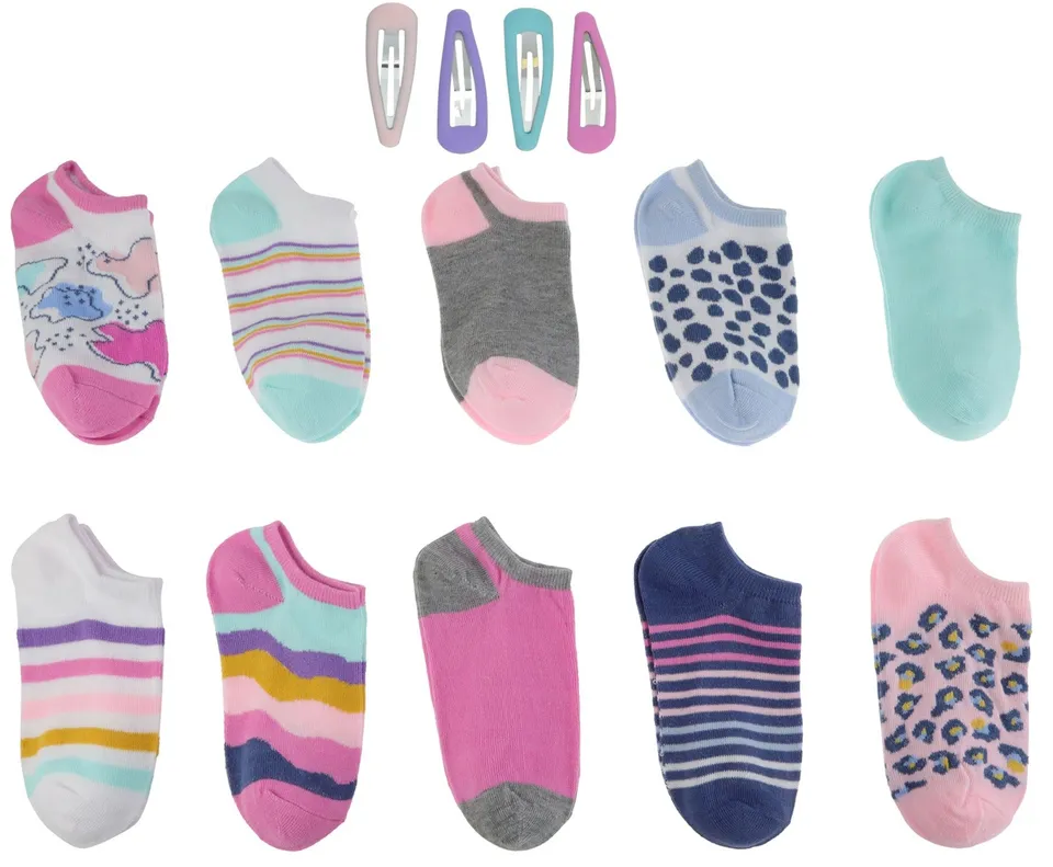 capelli-new-york-charlotte-socken-10er-no-show-bunt-s-m image 1