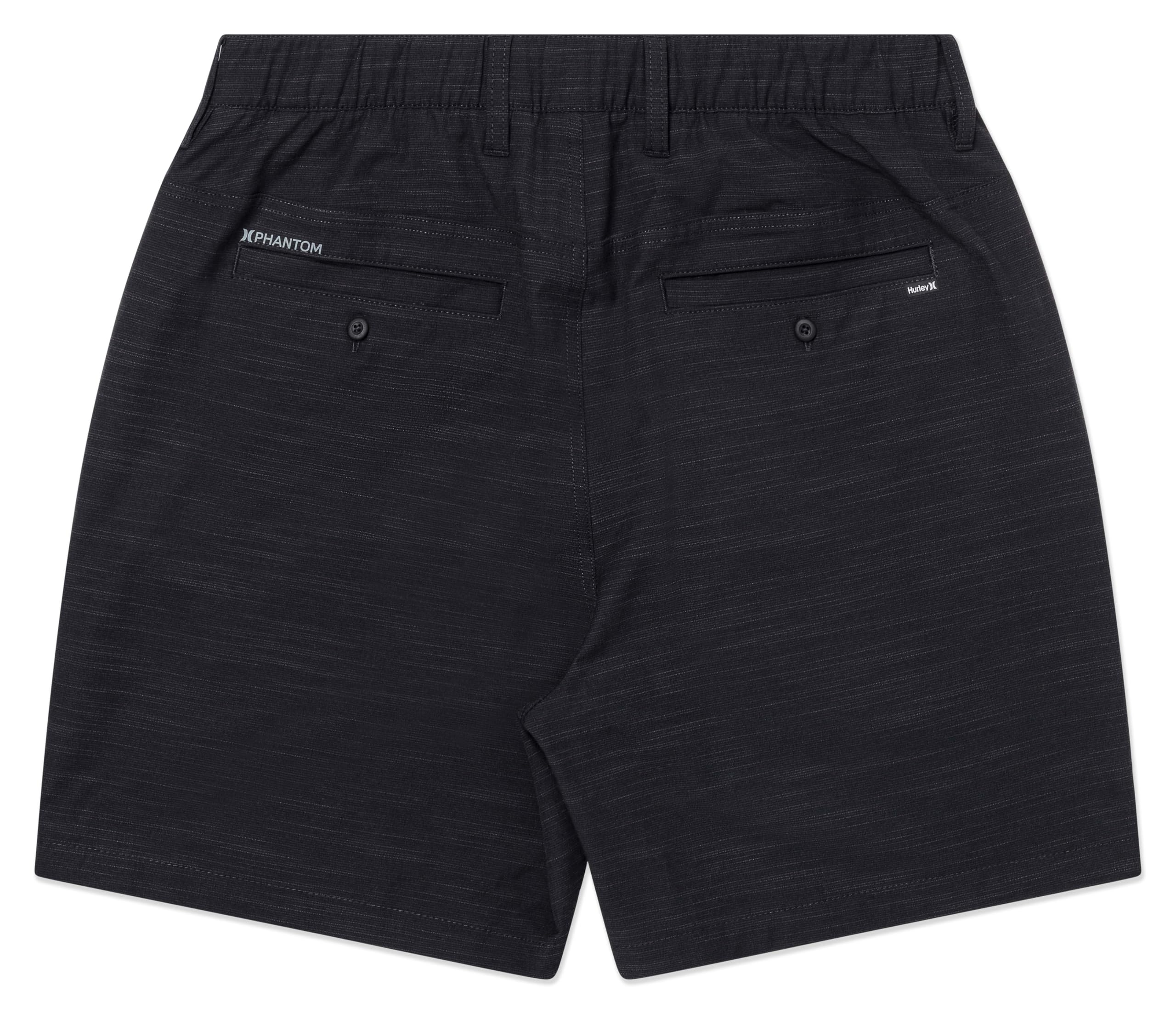 hurley-phantom-slub-18-herren-bermuda-schwarz-schnelltrocknend image 2