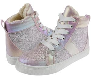capelli-new-york-girls-sneakers-high-top-glitzer-sneaker-gr-13 image 2