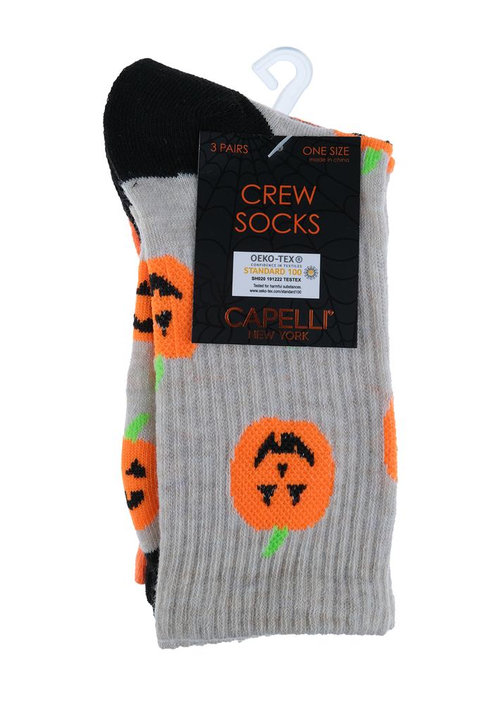 capelli-new-york-happy-pumpkins-3-pack-damen-socken-k-rbis image 2