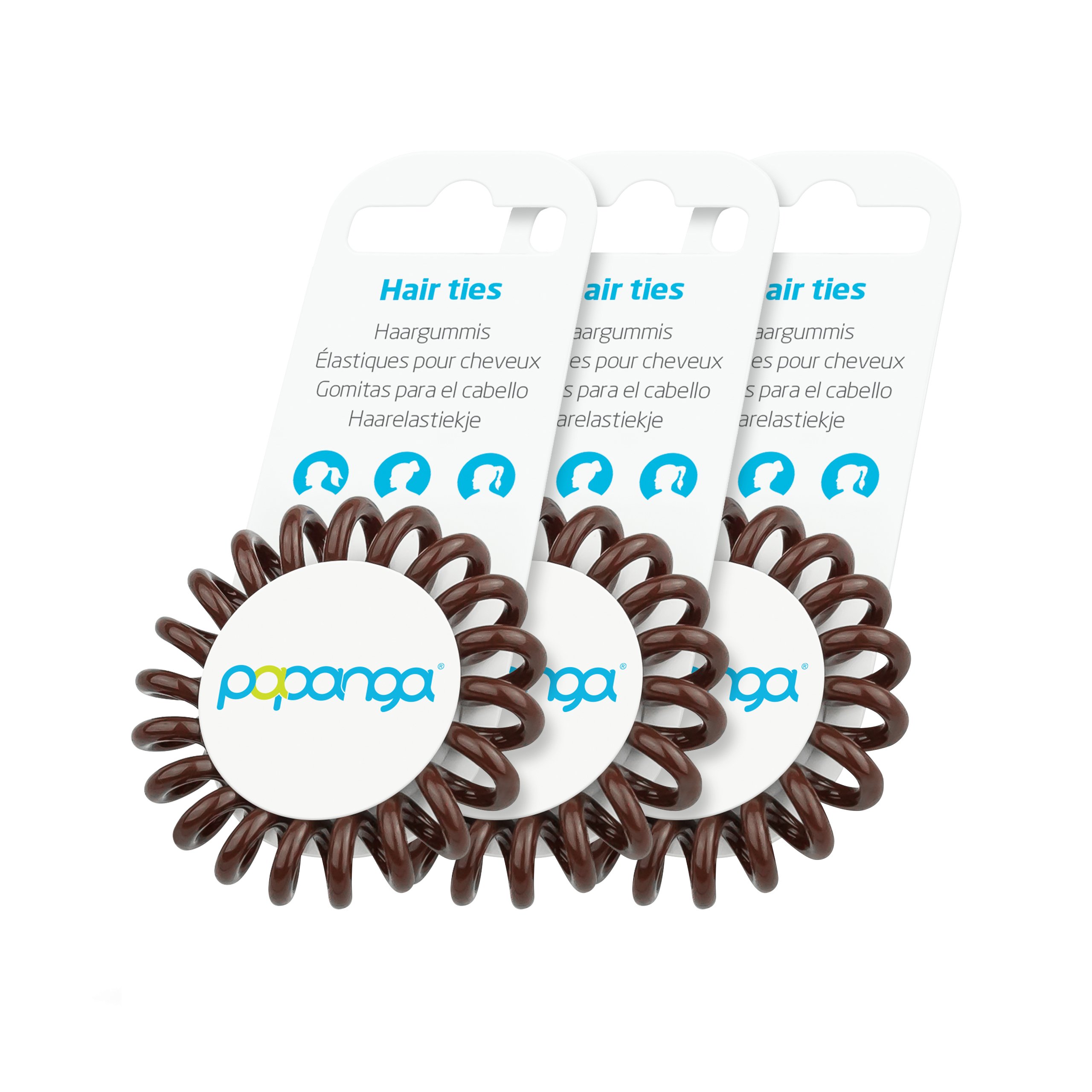 papanga-classic-edition-spiral-haargummi-small-4er-chocolate-diamond image 2