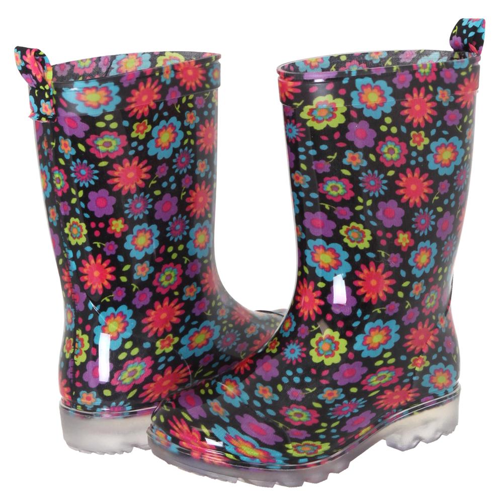 capelli-new-york-girls-floral-jelly-gummistiefel-regenstiefel image 2