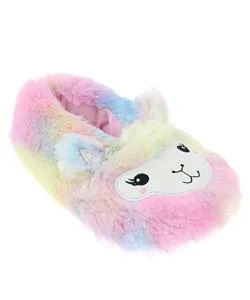 capelli-new-york-rainbow-llama-m-dchen-hausschuhe-kunstfell image 1