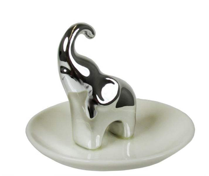capelli-new-york-elefant-schmuckschale-keramik-10-cm image 1