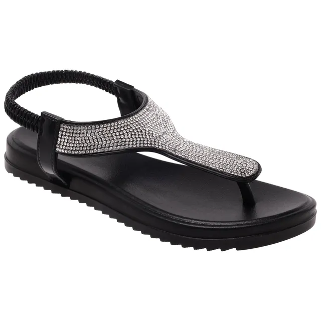 capelli-new-york-ladies-flip-flops-jelly-sandale-mit-strass-gr-8 image 1