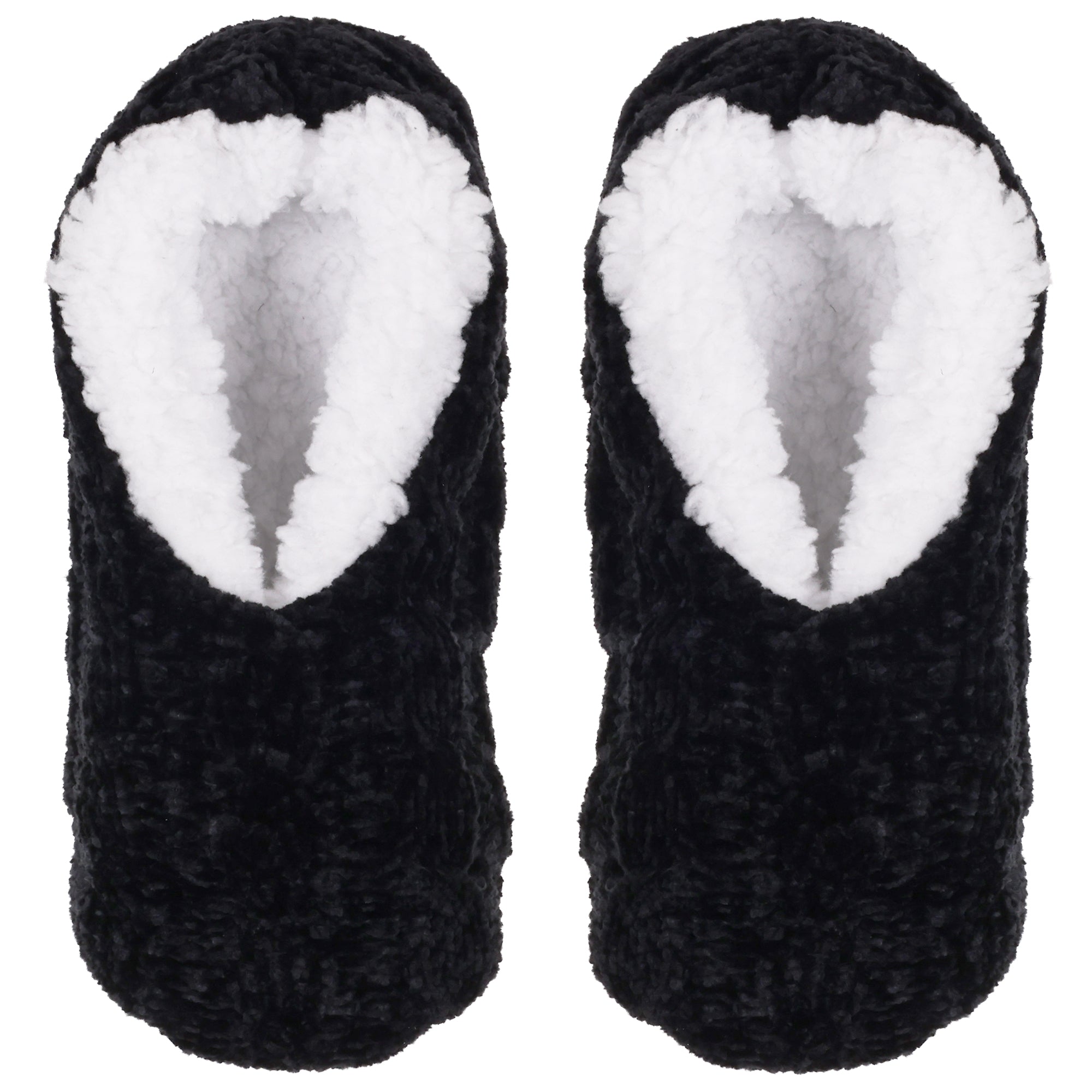 capelli-new-york-cable-knit-chenille-h-ttensocken-zopf-damen image 3